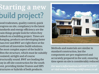 Cornwall Living Issue 82 Winter Edition, Building With Frames Building With Frames Casas de madera Madera