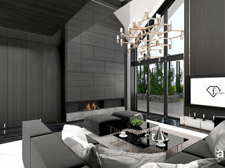 CATCH THE WIND | I | Wnętrza domu, ARTDESIGN architektura wnętrz ARTDESIGN architektura wnętrz Modern living room