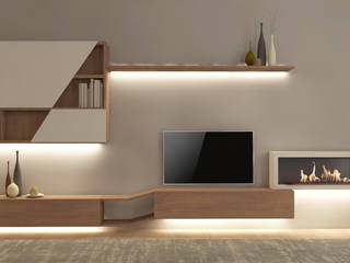 Progettazione d'interni Appartamento a Varese, Silvana Barbato Silvana Barbato Modern Living Room