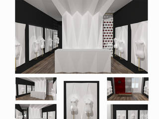 Loja de chas, sexshop e loja underwear l Lisboa , Sarah Paula - Interior Design Sarah Paula - Interior Design Modern commercial spaces