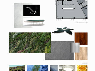 Concurso para espaços interiores de um SPA l Açores, Sarah Paula - Interior Design Sarah Paula - Interior Design Spa in stile tropicale