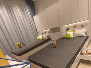 50GR Mimarlık – Küçükçekmece Çocuk Odası:  tarz Çocuk Odası