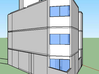 DEPARTAMENTOS, FRANCISCO MONTIEL FRANCISCO MONTIEL Multi-Family house کنکریٹ