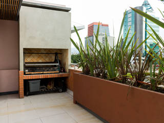 Roofgarden ML21, Boceto Arquitectos Paisajistas Boceto Arquitectos Paisajistas Modern balcony, veranda & terrace