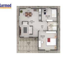 Karmod 61 m² Modulhaus, KARMOD PREFABRICATED TECHNOLOGIES KARMOD PREFABRICATED TECHNOLOGIES