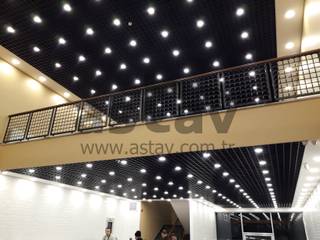Astav® Open Cell (Grilliato) Ceiling Systems, Astav Metal Asma Tavan Astav Metal Asma Tavan Espacios comerciales Metal
