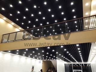 Astav® Open Cell (Grilliato) Ceiling Systems, Astav Metal Asma Tavan Astav Metal Asma Tavan Ruang Komersial Metal