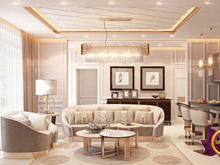 Luxurious Living Room Design, Luxury Antonovich Design Luxury Antonovich Design