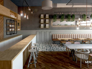 VOLVO CAFE, Monodesign İçmimarlık Monodesign İçmimarlık Commercial spaces