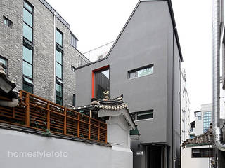 서울 동선동 상가주택, 주택설계전문 디자인그룹 홈스타일토토 주택설계전문 디자인그룹 홈스타일토토 Casas modernas