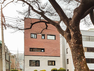 서울_ Brick House, AAPA건축사사무소 AAPA건축사사무소 Modern Evler