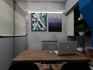 Sala Multifuncional, B+ Arquitetura, Obras e Reformas B+ Arquitetura, Obras e Reformas Study/office