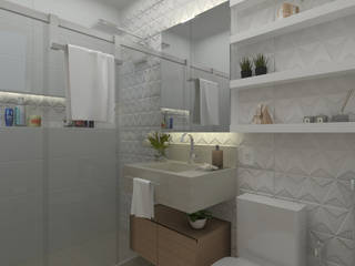 Banheiro , B+ Arquitetura, Obras e Reformas B+ Arquitetura, Obras e Reformas Classic style bathroom