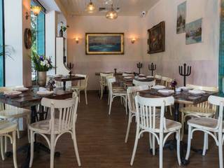 Restaurante de Mar a Mar, simbiosis ARQUITECTOS simbiosis ARQUITECTOS Modern Dining Room