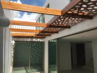 Pergolados, Rotor Creativo Rotor Creativo Modern style balcony, porch & terrace Wood Wood effect