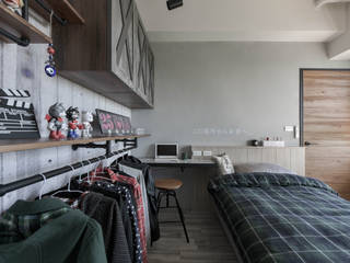 星願, 澄月室內設計 澄月室內設計 Industrial style bedroom