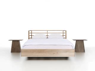 Łóżko designerskie BOW, mazzivo mazzivo Minimalist bedroom