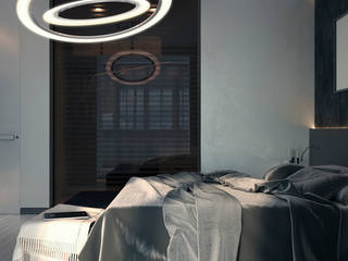 Wohnung in Contemporary, ArDeStudio ArDeStudio Modern style bedroom