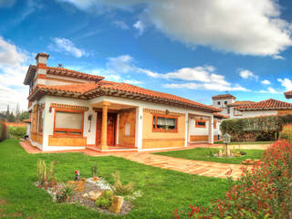 casa La Redonda, cesar sierra daza Arquitecto cesar sierra daza Arquitecto Casas do campo e fazendas Pedra