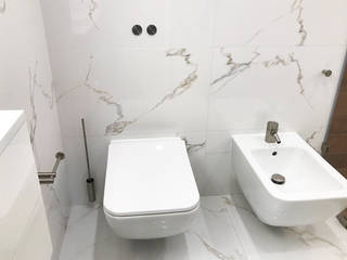 Progetto a Mosca | Realizzazione bagno per abitazione, Dwelli Dwelli Modern bathroom Ceramic