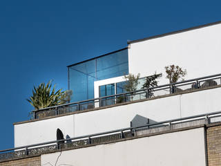 South West London IQ Glass UK Varandas Vidro Transparente