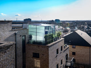 South West London IQ Glass UK Varandas Vidro Transparente