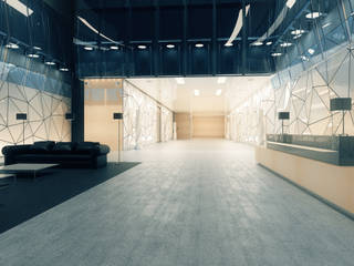 RECEPÇÃO | Clínicas Médicas, NP Interior Design NP Interior Design Espacios comerciales Madera Acabado en madera