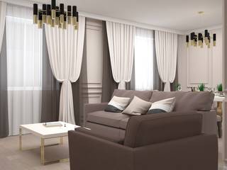 Квартира в ЖК "Оранж парк", ive_home ive_home Salones clásicos