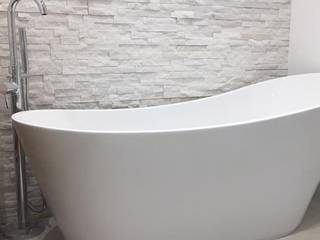 Dab dwelling , Dab Den Ltd Dab Den Ltd Modern bathroom پتھر