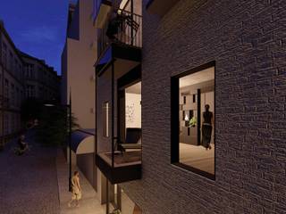 Galata'da Apartman, ΛRCHIST Mimarlık|Archıtecture ΛRCHIST Mimarlık|Archıtecture Casas multifamiliares