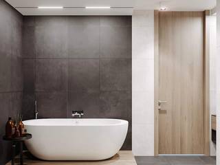 IRONMOOD, SHATOdesign SHATOdesign Minimalist style bathroom Ceramic