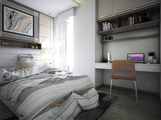 Padasuka Residence Bandung, Maxx Details Maxx Details モダンスタイルの寝室