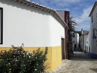 RESTAURANTE VILA, ÓBIDOS, AMPLO arquitectos AMPLO arquitectos Modern houses