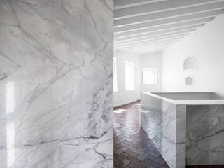 RESTAURANTE VILA, ÓBIDOS, AMPLO arquitectos AMPLO arquitectos Casas modernas: Ideas, diseños y decoración