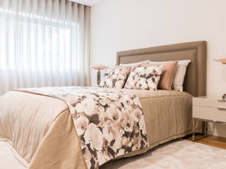Apartamento, NOZ-MOSCADA INTERIORES NOZ-MOSCADA INTERIORES Classic style bedroom