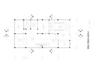 GE-House, 3.se studio 3.se studio 一戸建て住宅