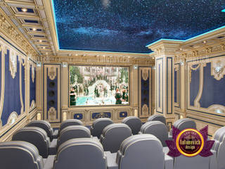 Enormous Home Cinema Design, Luxury Antonovich Design Luxury Antonovich Design