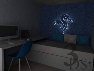 Quarto do Dragão , FaustoDecor FaustoDecor Cuartos pequeños