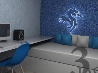 Quarto do Dragão , FaustoDecor FaustoDecor Cuartos para niños