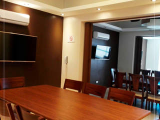 Construcción - Nuovo Sapore, Corporación Siprisma S.A.C Corporación Siprisma S.A.C Eclectic style dining room Brown