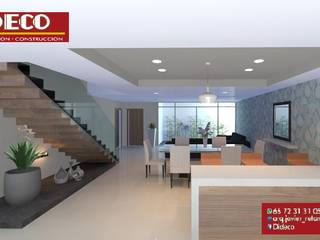 RENDERISADO 2019, DIDECO DIDECO Modern dining room Ceramic