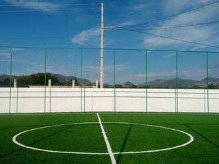 Cancha de Fútbol 7, BP construcciones & acabados BP construcciones & acabados Casas modernas