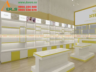 Thiet ke shop my pham Nhu Y - Binh Duong, xuongmocso1 xuongmocso1 Espaces commerciaux