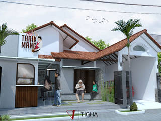 Tarik Mang Cafe, Tigha Atelier Tigha Atelier Sân trước