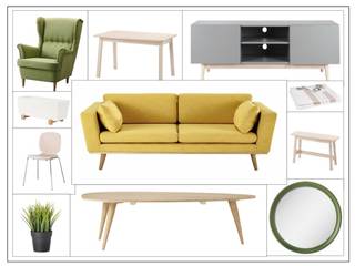 Homestaging en Piso de Alquiler, ND Interiorismo & Decoración ND Interiorismo & Decoración Salas de estar modernas