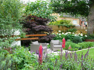 Contemporary family garden, Abigail Hazell Landscape and Garden Design Abigail Hazell Landscape and Garden Design Modern garden