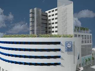 Hospital Tampico , simbiosis ARQUITECTOS simbiosis ARQUITECTOS Moderne Arbeitszimmer