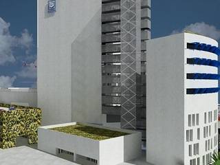 Hospital Tampico , simbiosis ARQUITECTOS simbiosis ARQUITECTOS Estudios y oficinas modernos