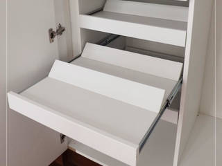 S P A C E - Closets y Walk in Closets, Corporación Siprisma S.A.C Corporación Siprisma S.A.C Dressing roomWardrobes & drawers White