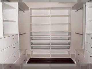 S P A C E - Closets y Walk in Closets, Corporación Siprisma S.A.C Corporación Siprisma S.A.C Modern Dressing Room White